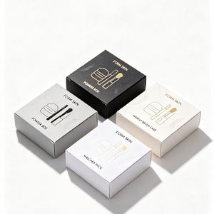กล่องผลิตภัณฑ์เครื่องสำอาง FX Creative พร้อมโครงสร้างกระดาษพับได้ หน้าต่างโชว์สินค้า และตกแต่งโลโก้ตามสั่ง - Product Image 4