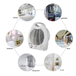Riscaldatore Elettrico Verticale Compatto a Doppia Modalità (Freddo/Caldo); Ventilatore a 5 Velocità a Riscaldamento Rapido per Uffici/Dormitori; Risparmio Energetico 10 Home - Product Image 3