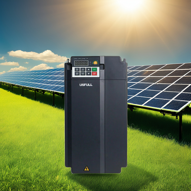 USFULL 0.75kw-2.2kw Single/Three Phase MPPT Function High Efficiency and Energy Saving Solar Pump Inverter for Irrigation