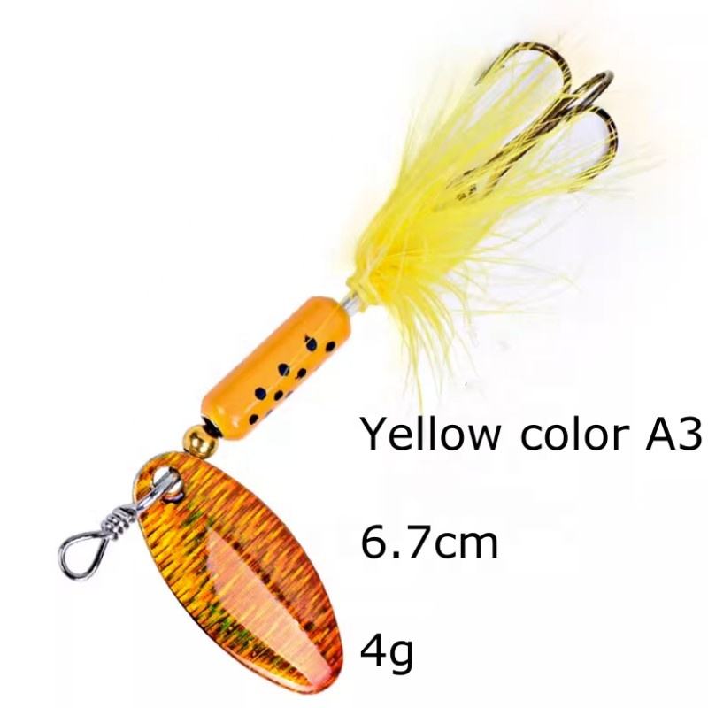 Señuelos de pesca Spinnerbait Swing Blade Inline Trucha Crappie