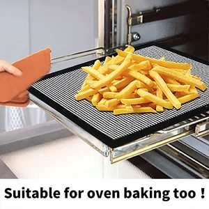 2024 Non-stick Rotisserie 40*33CM BBQ <b>Mesh</b> <b>Grill</b> Mat Reusable BBQ <b>Grill</b> <b>Mesh</b> Mat - Product Image 4