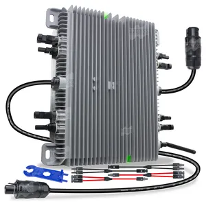 500 wmicro-ondes onduleur sur réseau 1MPPT tracker WIFI communication intelligente EU230V US220V approuvé CE FCC RoHs IP67 étanche