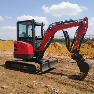 Tracked Mini Hydraulic Excavators for Urban Infrastructure Construction Landscaping Agricultural Ditching - Product Image 1