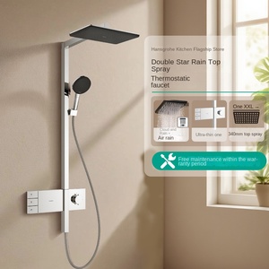 Raindance Alive Q Showerpipe 210/340 2jet EcoSmart avec douche 24591 Modèle 24591007 - Product Image 2