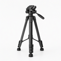 Tripod Kamera Yunteng YT Vct 668 Terbaik, Bahan Aluminium Alloy, Tinggi 152cm, Monopod Kamera, Unipod, Kepala Fluid Pan, untuk Canon