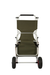 Kejie アウトドア 軽量 ポータブル 折りたたみ式 ロールコンテナ ツールトロリー 荷物カート 空気入りタイヤ 耐荷重50kg - Product Image 2