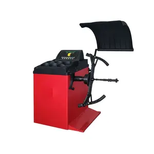 Aluminum Alloy Automatic Pull Ruler Automatic Start-stop Shield Wheel Balancing Machine Price