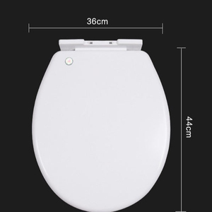 <span class=keywords><strong>Tapa</strong></span> de inodoro de Duroplast UF YC001 al por mayor con cierre suave, liberación rápida y silenciosa para proyectos de hoteles y apartamentos de lujo - Product Image 2