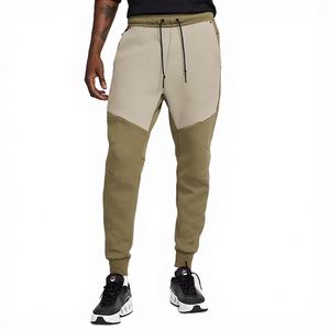 Sport Pant Men Eco-Friendly Fast Dry Stretch <b>Canvas</b> <b>Plain</b> Dyed Solid Color Regular Breathable Straight-Leg Casual - Product Image 2