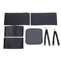 Organisateur de coffre de voiture pliable de luxe Osgoodway personnalisé, grande capacité, durable, portable, en tissu Oxford, style classique, anti-odeur