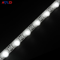 Boîte à lumière LED double face module edge lit led bande dure SMD3030 28.8W 2160lm barre lumineuse latérale
