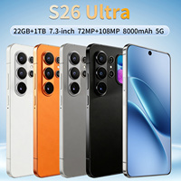 Smartphone Android S26 Ultra 22 Go + 2 To 5G Double SIM Double Veille Débloqué – Vente en Gros