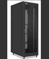 Micro centre de données sur pied de 42 pouces, armoire réseau intelligente intégrée de 19 pouces, rack de serveur