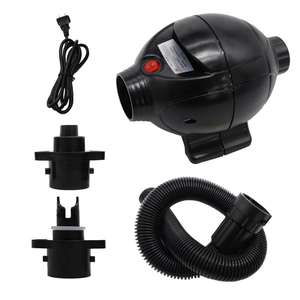 Pompe à air électrique portable 2 en 1 500W - Gonfleur et dégonfleur alimenté par courant alternatif pour matelas pneumatique, <span class=keywords><strong>piscine</strong></span>, radeau, jouets gonflables - Product Image 4