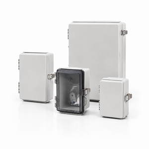 Boîte électrique robuste en polycarbonate IP66, boîtier de jonction étanche NEMA 4X avec loquets en acier inoxydable 304 - Product Image 4