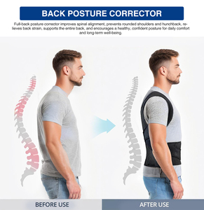 Corrector de Postura YOUJIE, Soporte de Espalda Completo Ajustable, Material de Neopreno para Protección, Precio de Fábrica - Product Image 3