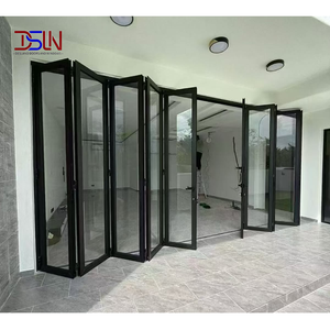 Puerta Plegable de Aluminio Hurricane AS2047 con Certificación CE, Vidrio Bajo Emisivo Aislante, Resistente al Viento, para Balcón, Patio, Casa Costera - Product Image 2