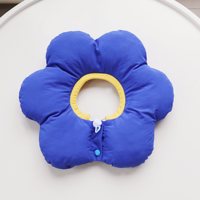 Collier de récupération pour animaux de compagnie en forme de fleur, collier élisabéthain en nylon souple anti-léchage pour chiens et chats, couvre-tête protecteur imperméable