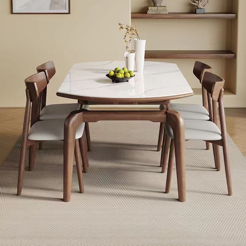 Table simple en pierre frittée 118*75*76cm