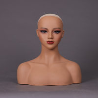 Tête de Mannequin Polyvalente et Élégante au Meilleur Prix – Manichino Durable, Luxueux et Vif – Modèle Humain Décoratif pour Vêtements