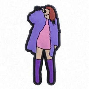 Nuevos adornos para zapatos tipo Clog, personalizables con la imagen de las cantantes Pop <span class=keywords><strong>Taylor</strong></span> <span class=keywords><strong>Swift</strong></span> y Karol G - Product Image 2