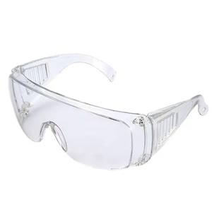 Lunettes de sécurité jetables ANSI Z87.1, verres transparents anti-rayures et anti-buée, CE EN166 pour laboratoire - Product Image 1