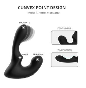 Juguetes Sexuales Anales Masculinos, Masajeador de Próstata Eléctrico, Masajeador de Próstata Vibrador con Control Remoto - Product Image 2