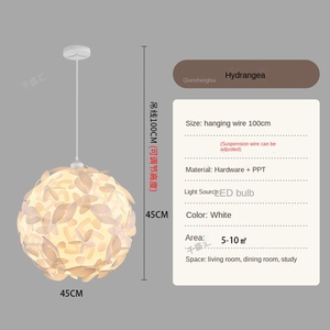 Hanging Light White LED Acrylic Chandelier Dining Bedroom Bedside Lights for Cofe Bar Home Ceiling Beautiful Modern Chandelier - Product Image 6