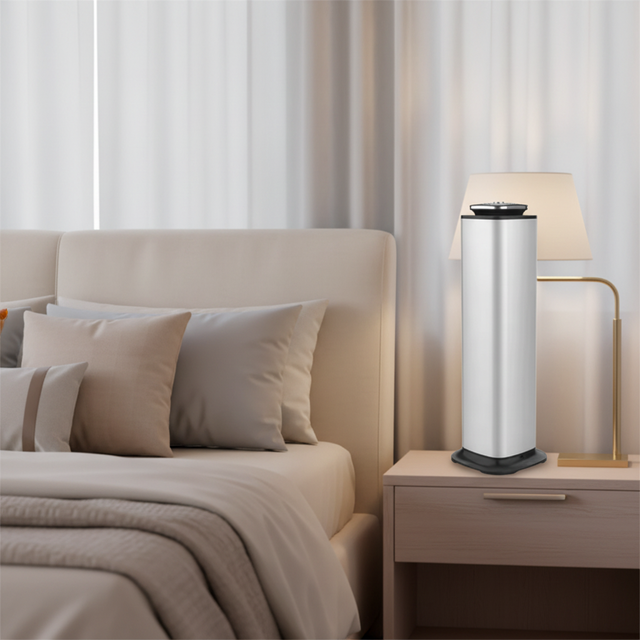 Home Hotel Household Aromatherapy App-Controlled Custom Logo Metal Electric Floor Standing Diffuser >800ml Capacity 1 Year 30dB