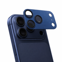 Protection d'objectif d'appareil photo en verre trempé en gros pour iPhone 17, couverture intégrale 9H anti-rayures