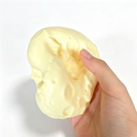Jouet à presser en forme de beurre et de fromage, anti-stress, malléable, en caoutchouc thermoplastique non-rétractable avec forte adhérence par les doigts