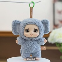 Support OEM Personnalisé Kawaii Anime Peluche Vinyle Ours Doudou Porte-clés Pendentif Jouet Poupée Ornement Suspendu Jouets pour Sac à Dos
