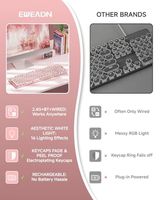 OEM ODM TK950 Typewriter Wireless Mechanical Keyboard Aesthetic TriMode Bluetooth24GWired Retro Punk Typewriter Keyboard with Wh