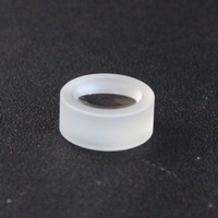 Lentille optique en verre de silice fondue K9, à indice de réfraction élevé, avec traitement antireflet, pour applications chimiques, meniscus positif, meniscus négatif, convexe, concave