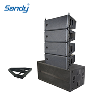 Excellent rapport qualité-prix, système audio professionnel SUB9006AS, double subwoofer de 18 pouces, enceinte active Lhdl20-a, système de sonorisation pour scène