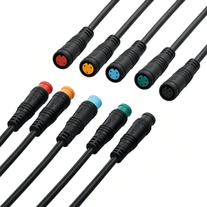 Custom IP67 Waterproof Cable M6 M8 Connector UL2464 24AWG 2/3/4/5/6 Pin 300V Wiring Cable Harness for Outdoor LED Lights Cameras - Product Image 1