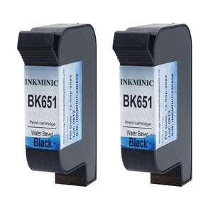 Cartucho de Tinta Negra Compatible BK651 a Base de Agua con Chip para Impresoras Domino GX30i G230i G35i G20i Gx150i TIJ - Product Image 3