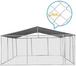 Enclos extérieur pour chien / Parc pour chien avec abri et ombrage - Product Image 2