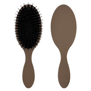 Brosse à Cheveux Démêlante Humide Personnalisée à Poils de Sanglier 100% Naturels avec Poils Souples et Flexibles pour Extensions - Product Image 2