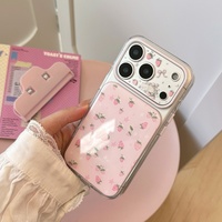 Nouvelle coque de téléphone transparente souple à couverture intégrale motif chat mignon fraise rose girly pour iPhone 18 Pro Max 17 16 15 14
