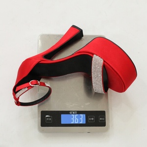 Sandales à plateforme carrées à bout ouvert pour femmes, avec lanières de cheville, talons hauts et strass, idéales pour l'été - Product Image 6