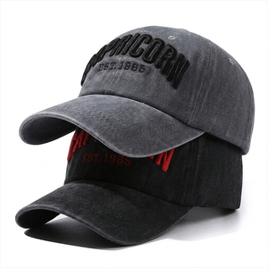 Gorra de Béisbol Personalizada con Logotipo Bordado, Gorra Deportiva para Adultos, Resistente a las Arrugas, Sin Estructura, de Algodón Suave, de 6 Paneles - Product Image 1