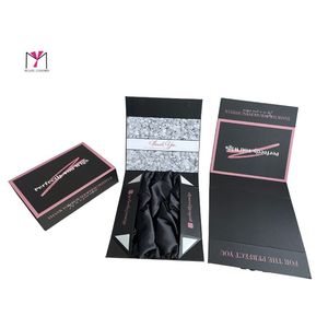 Boîtes rigides magnétiques MUYANG pour perruques fantaisie, avec doublure en satin et logo imprimé UV, pour accessoires de mode - Product Image 1