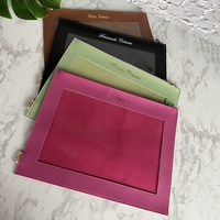 Porte-documents en cuir PU RR, classeur de bureau A4, étanche, organiseur de documents, sac de classement, porte-crayons, étui à stylos