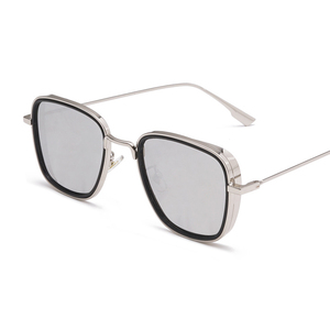 Gafas de Sol Estilo Celebridad, Diseño de Película India, Kabir <span class=keywords><strong>Singh</strong></span> 2019, Montura Cuadrada, Moda Masculina, Gafas de Sol Indias - Product Image 2