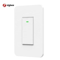 Zigbee saklar Pintar netral + kawat langsung, saklar alexa pintar 2 Cara 3 cara Rumah