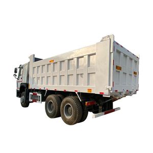 Sinotruk Howo nuevo 6x4 Diesel volquete camión volquete caja de cambios rápida dirección izquierda Euro 3 emisión 10 ruedas tractor pesado - Product Image 4