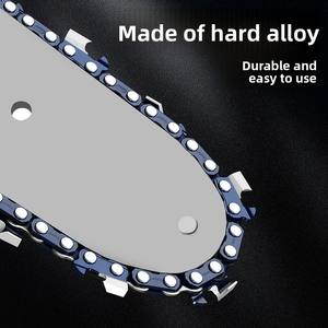 อะไหล่โซ่เลื่อยไฟฟ้าคุณภาพสูง ขนาด 4/6 <span class=keywords><strong>นิ้ว</strong></span> โซ่เลื่อยแบบมีแรงสะท้อนกลับ อุปกรณ์เสริมสำหรับโรงเลื่อย - Product Image 4