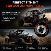 Disque de frein avant de 262 mm pour Can-Am Maverick X3 Turbo RR MAX, pièces haute performance pour ATV UTV, 2Cr13 705601533 705601841