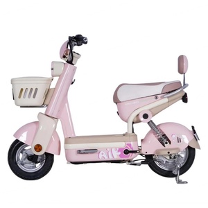 Moto électrique tout-en-un 14 pouces 60V, mini moto électrique pour femmes, scooter électrique intelligent, vélo électrique à pneus larges en acier - Product Image 5